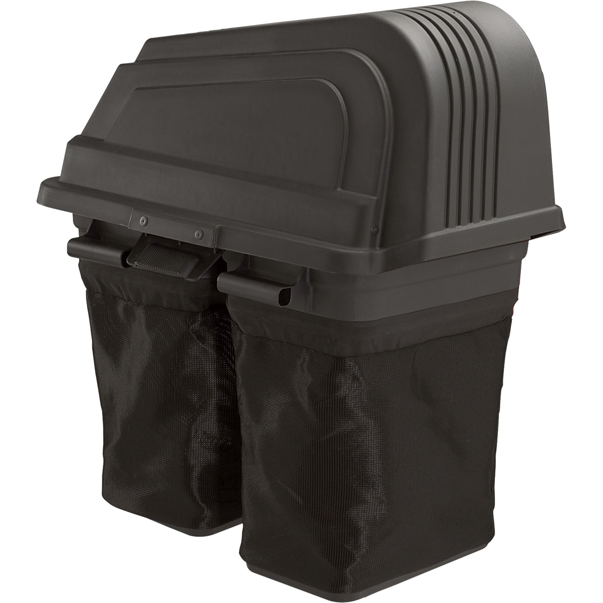 Poulan Pro Dual Bin Soft Side Bagger — For Use With 42in. Deck Lawn Mowers, Model# 960730023